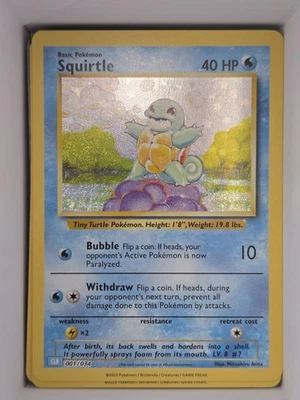 Pokemon TCG Squirtle 001/034 Trading Card Game Classic (CL) Classic Collection - Image 1 of 2