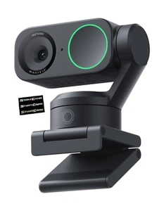 4K Ultra HD 2-Axis AI-Powered Webcam AI-Powered Tracking and AI Noise-Canceling - Picture 1 of 8