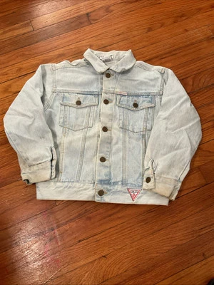 Chaqueta vaquera Guess vintage años 80 para mujer Georges Marciano hecha en EE. UU. talla 8 preppy Foto 1 de 4