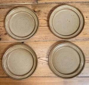 4 DANSK - Nielstone Spice Tan 10" Dinner Plates - Picture 1 of 7