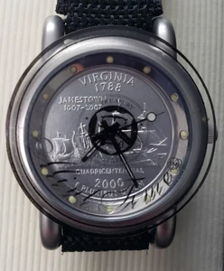 U.S. Mint Virginia State Quarter Year 2000 Watch – Sealed in Original Box - Picture 1 of 9