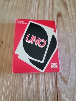 Vintage 1979 UNO Card Game International Games w/ Instructions Collectible NICE - Image 1 of 4