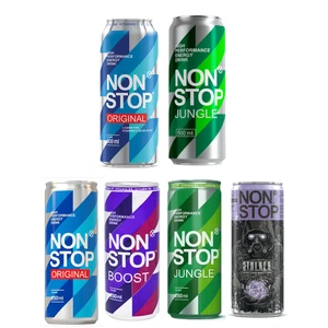 Mix-and-Match Authentic Ukrainian Non-Stop Energy Drinks (250ml-500ml) (NEW) - Picture 1 of 7