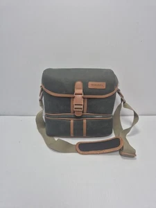 Miranda Borsa per fotocamera verde e marrone chiaro Base staccabile  - Foto 1 di 5