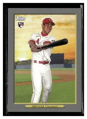 2020 Topps Update #TR-14 Shogo Akiyama Turkey Red 2020 RC Cincinnati Reds - Image 1 of 2