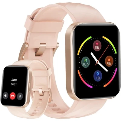 Smartwatch Damen Herren  Sport Fitness Tracker Schlafmonitor - Bild 1 von 4