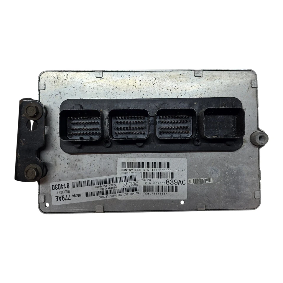 Dodge Charger Magnum Chrysler 300 2006 06 motor computador ECU P04606839AC Foto 1 de 4