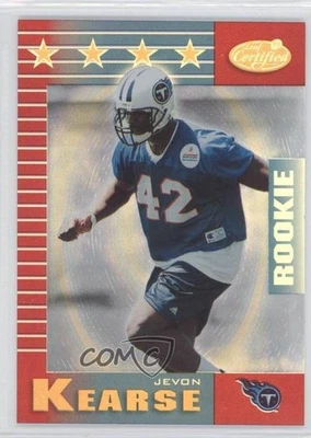 1999 Leaf Certified Mirror Red Jevon Kearse #224 Rookie RC - Image 1 of 2