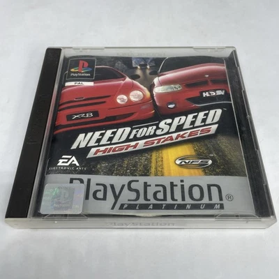 Need For Speed High Stakes PlayStation PS1 Game Complete With Manual Sony PAL - Bild 1 von 4