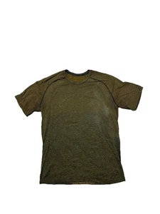 Men’s Lululemon Metal Tech Vent Yellow Size XL Running Athletic Short Sleeve - Picture 1 of 3
