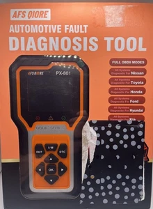 HERRAMIENTA DE DIAGNÓSTICO DE FALLAS AUTOMOTRICES AFS QIORE PX-801. CAJA ABIERTA ENVIO GRATIS - Imagen 1 de 4