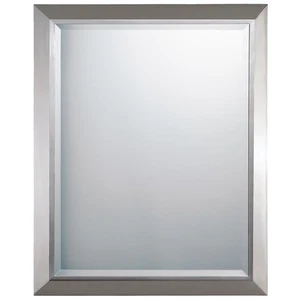 Kichler 41011 Chrome Signature Rectangle Beveled Framed Mirror - Picture 1 of 8