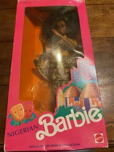 Barbie Nigeriana 1989 Muñecas del Mundo Colección Mattel Leer - Imagen 1 de 11