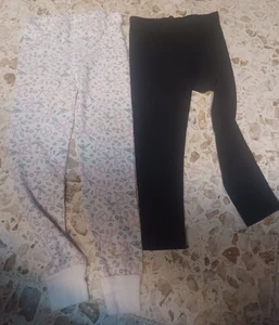 Mädchen 2er Pack Leggings Small (6-6X) - Bild 1 von 4