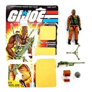Figurina vintage 1984 GI Joe Roadblock v1 completa nuova O Ring giunti stretti - Foto 1 di 14
