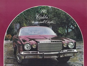 1975 Chrysler CORDOBA Coupe, Plush USA Issue Sales Brochure. US Postage Is $3.60 - Picture 1 of 2