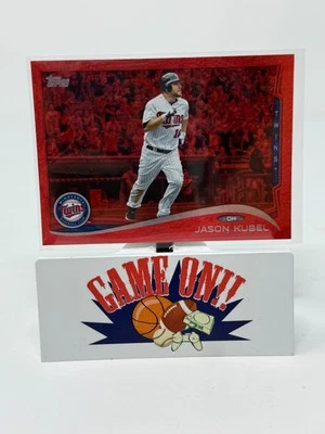 2014 Topps Baseball Jason Kubel Red Hot Foil Card #405 - Image 1 of 2