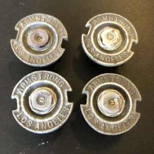 Vintage - ARMSTRONG LOS ANGELES ~ Brass Sprinkler Heads - Picture 1 of 6