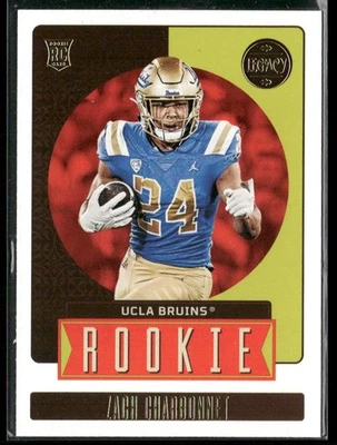 2023 Panini Legacy #160 Zach Charbonnet - Image 1 of 2