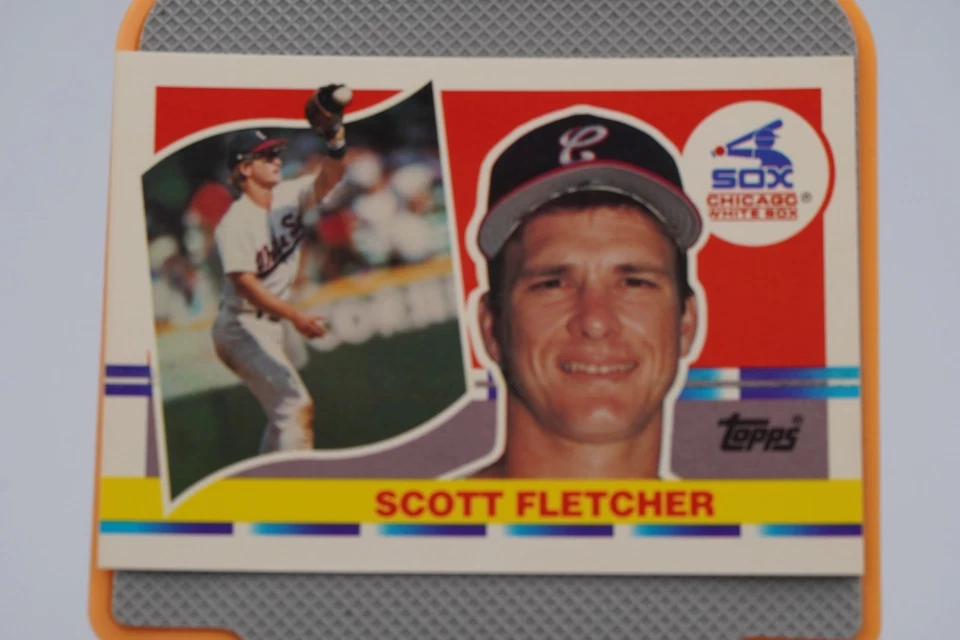 1990 Topps Big #207 Scott Fletcher - Image 1 of 2