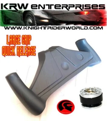 Pontiac Firebird Knight Rider 1982-1992 Kitt Karr K2000 Ala de Gaviota Empuñaduras Grandes QR Foto 1 de 4