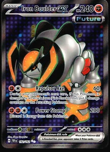 Iron Boulder ex SV05: Temporal Forces #192/162 Ultra Rare Pokemon Card T1-542 - Picture 1 of 2