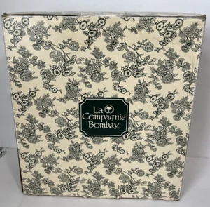 The BOMBAY Company Wooden  Brass Memory Photo Album 12 x 10" 10 pages VTG - Picture 1 of 8