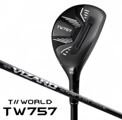Honma TW757 Hybrid 4H 21° Stiff Flex Vizard Shaft 40" RH 354g D2 w/ Headcover - Image 1 of 4