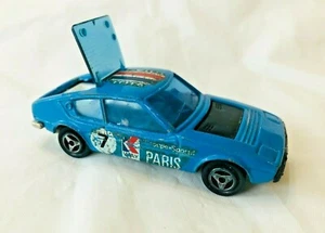 Vintage MAJORETTE # 219 MATRA SIMCA Bagheera Car Toy / Blue Coupe Shocks work - Picture 1 of 7