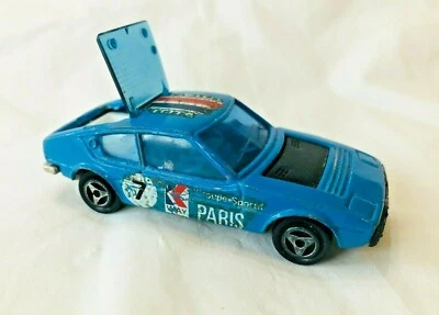 Vintage MAJORETTE # 219 MATRA SIMCA Bagheera Car Toy / Blue Coupe Shocks work - Image 1 of 4