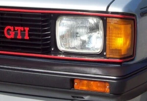 2x Scheinwerfer VW Golf 1 2 Rabbit MK2 Caddy Westmoreland GTI Umrüstung US EU - Bild 1 von 3
