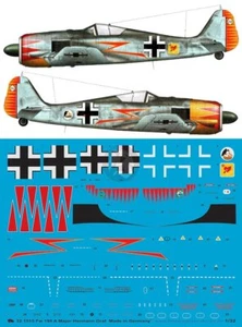Marcature Peddinghaus 1/32 Fw 190 A-5/U7 Hermann Graf EJGr Francia orientale 1943 1515 - Foto 1 di 1