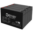Mighty Max Ml7-6 6V 7Ah Sla Battery F1 Terminal - Pack Of 4