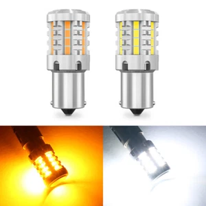 7443 LED Bulbs Turn Signal Backup Reverse Light Lamp T20 7440 7441 Cool White-2x - Foto 1 di 18