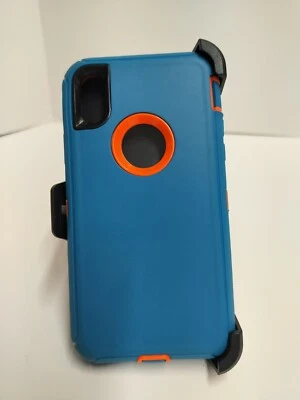 Funda protectora de alta resistencia con clip para cinturón para Apple iPhone X/XS  Foto 1 de 4