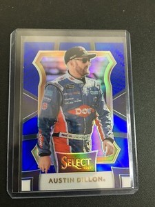 F73283  2017 Select Prizms Blue #62 Austin Dillon /199