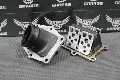 Honda CR250R 1995 1996 OEM junta de admisión carburador maletero lengüeta bloque válvula 16221-KZ3-B10 Foto 1 de 4