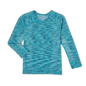Avia Girls’ Seamless Active Top with Long Sleeves NEW - Picture 1 of 7