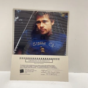 Autographed Brad Pitt signed 8 x 10 photo - Picture 1 of 4