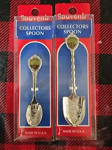 Vintage Kenmare Souvenir Collectors Spoons Pack Of 2 - Picture 1 of 4