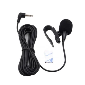 3.5mm External Mic for Kenwood Sony Alpine JVC Clarion Car Stereo Microphone - Picture 1 of 5