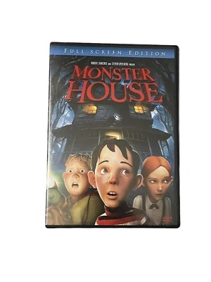 Monster House (DVD, 2006) Steve Buscemi Kevin James MaggieGyllenhaal Full Screen - Image 1 of 3
