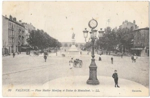 VALENCE 26 Place Madier Montjau CPA écrite à Melle Delmas de Villeneuve ~1910 - Picture 1 of 2