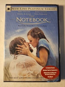 The Notebook , (DVD), NEW and Sealed, romantic drama, Ryan Gosling - Imagen 1 de 2