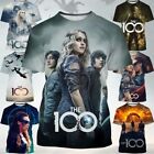 The 100 Round Neck Hip hop 3D Print Women Men Short Sleeve T-shirt Tops Casual
