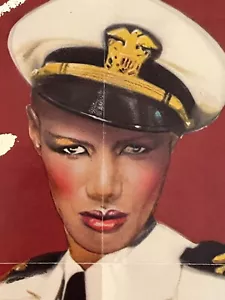 1978 Grace Jones FAME Richard Bernstein US Promo Poster Island Records SELTEN WoW! - Bild 1 von 24