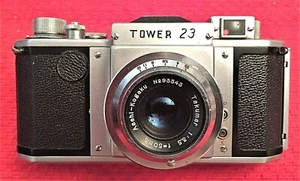 RARO CUERPO 23 TORRE ASAHIFLEX DE COLECCIÓN con lente takumar 3,5 50 mm - como nuevo - Imagen 1 de 11