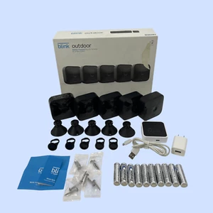 Blink Outdoor Wireless Security Camera System Black Pack of 5 #FS9307 (AD) - Picture 1 of 12