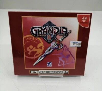 Game Arts Grandia II First Press Limited Edition Dreamcast Unopened Japan - Image 1 of 4