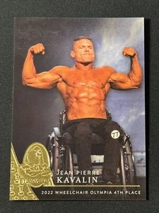 Mr. Olympia Jean Pierre Kavalin 2022 silla de ruedas Olympia 2023 cuarto lugar #BJK - Imagen 1 de 2
